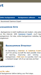 Mobile Screenshot of gammon-expert.com