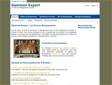 Tablet Screenshot of gammon-expert.net
